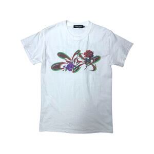 Undercover Madstore Guccimaze Floral Graffiti Tee